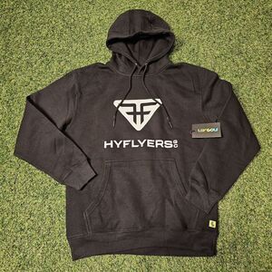 Liv Golf Hoodie Mens Medium Hyflyers GC Black Team Wear Phil Mickelson